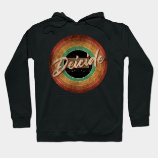 Deicide Vintage Circle Art Hoodie